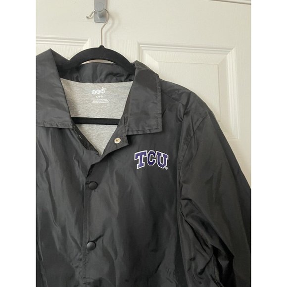 NWT Gen2 NCAA TCU Black Jacket - Large - Picture 1 of 4